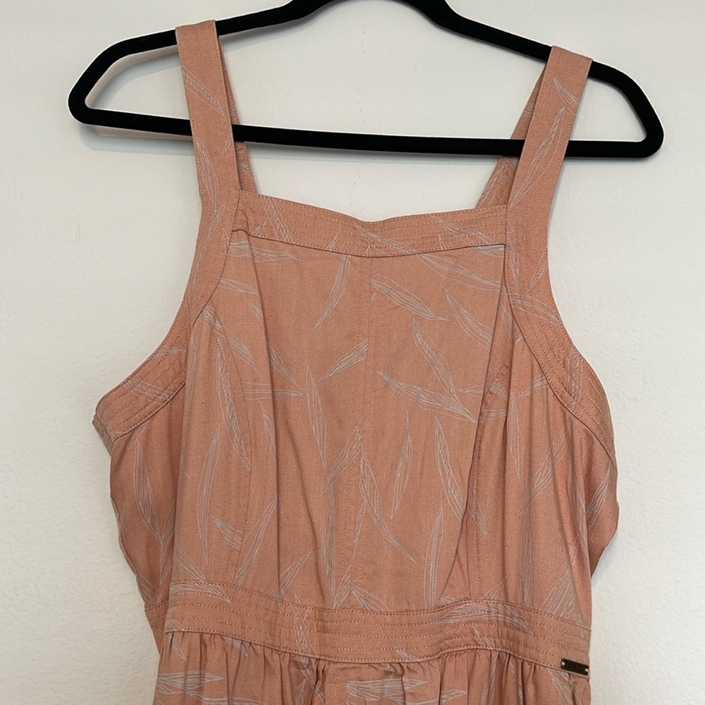 Prana beautiful summer dress with pockets and back zipper  Size L